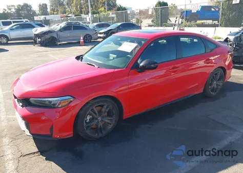 2025 Honda Civic Si Base W/High Performance Summer Tires/ from USA, damaged, VIN 2HGFE1E57SH472363